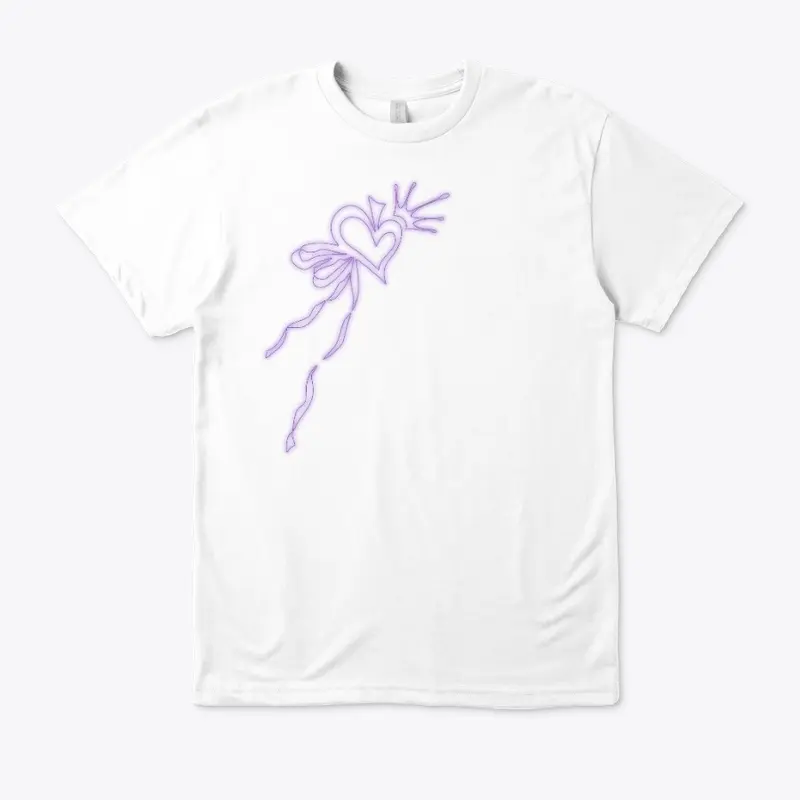 Glow Queen of Spades Eco T-shirt